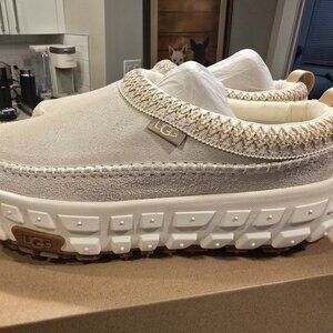 Ugg Venture Daze 1155650 Cream / Jasmine Suede Slip Ons Mens Size 12 NEW